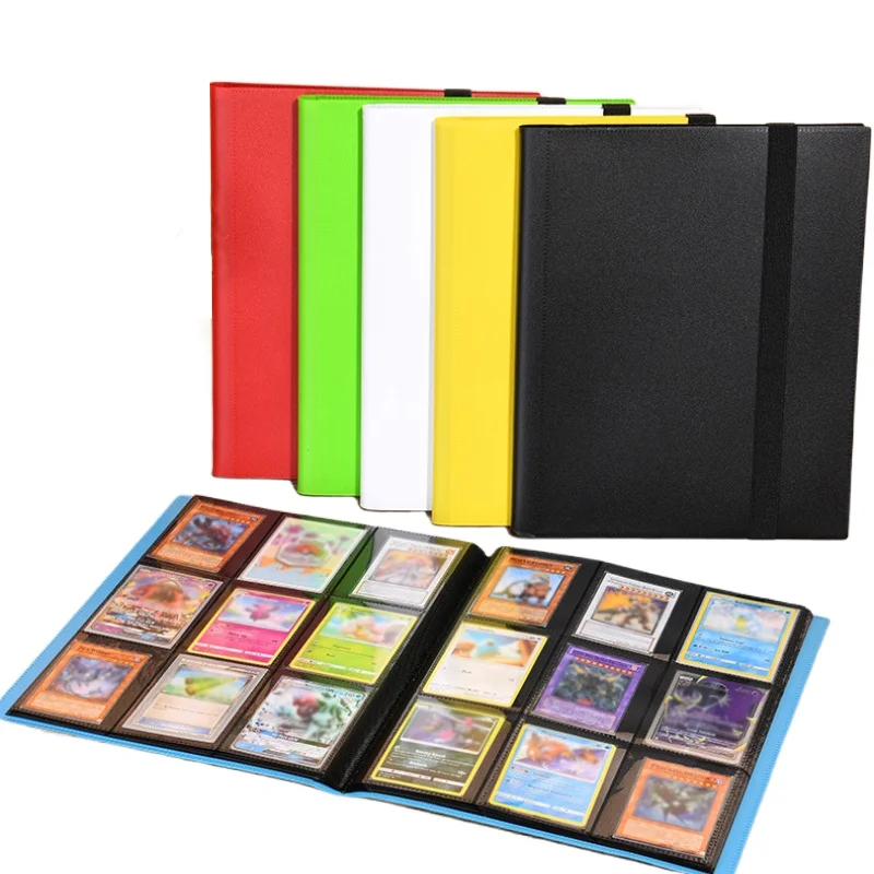 Trading Card Binder - Raccoglitore per carte con 9 tasche