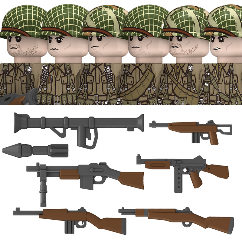 WW2 US 101st Airborne Division - Lego Minifigure Holder recensione e prezzo