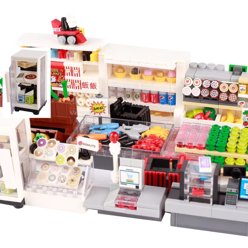 MOC City Food Building Blocks: - Lego Set City recensione e prezzo