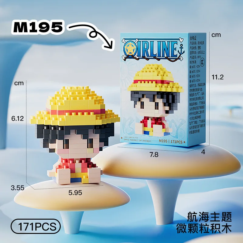 ONE PIECE Modello 3D Anime Sun - Building Block Mini recensione e prezzo